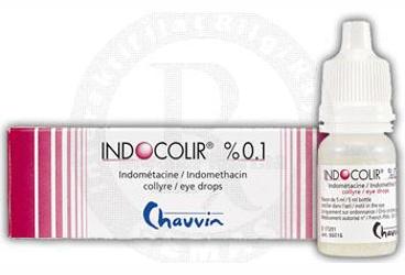 INDOCOLIR göz damlası % 0.1 kutu görseli