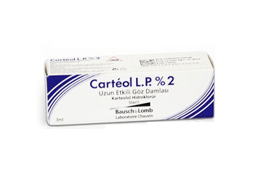 CARTEOL LP %2 uzun etkili 3 ml göz damlası kutu görseli