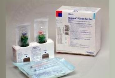 BERIPLAST-P COMBI SET 3 ml trombin çözeltisi ve 3 ml fibrinojen çöz. içeren fibrin yapıştırıcı { CSL Behring } kutu görseli