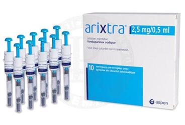 ARIXTRA 2.5 mg/0.5 ml enjeksiyonluk sol.10 kul.haz.şırınga { Vld } kutu görseli