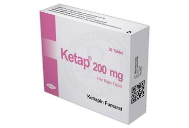 KETAP 200 mg 30 film kaplı tablet kutu görseli