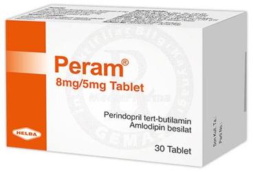 PERAM 8 MG-5 mg tablet (30 tablet) kutu görseli