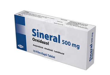 SINERAL 500 mg 10 film kaplı tablet { Helba } kutu görseli