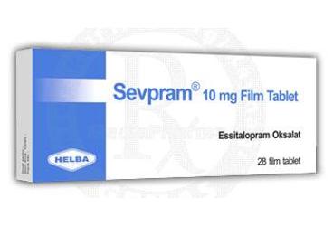 SEVPRAM 10 mg 28 film tablet kutu görseli