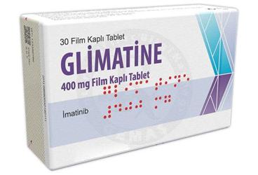 GLIMATINE 400 mg film kaplı tablet (30 tablet) kutu görseli