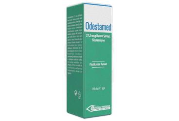 ODESTAMED 27.5 mcg burun spreyi süspansiyon (120 doz) kutu görseli