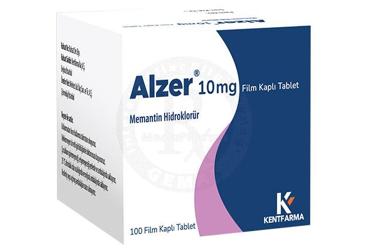 ALZER 10 mg 100 film tablet kutu görseli