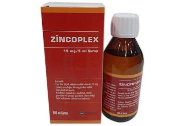 ZINCOPLEX 15 mg/5 ml şurup 100 ml kutu görseli