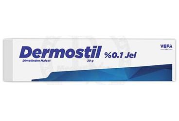 DERMOSTIL %0.1 jel (30 G) kutu görseli