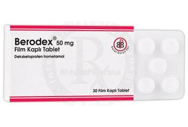 BERODEX 50 mg 30 film kaplı tablet (30 tablet) kutu görseli