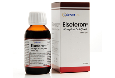 EISEFERON 100 mg/5ml oral çözelti (100 ml) kutu görseli