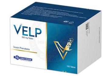 VELP 500 mg tablet (100 tablet) kutu görseli