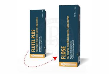 FLOSE 137 mcg / 50 mcg burun spreyi süspansiyon (120 doz) kutu görseli