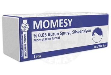 MOMESY % 0.05 burun spreyi süspansiyon (1 şişe) kutu görseli