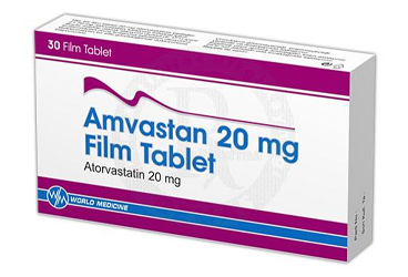 AMVASTAN 20 mg 30 film tablet kutu görseli