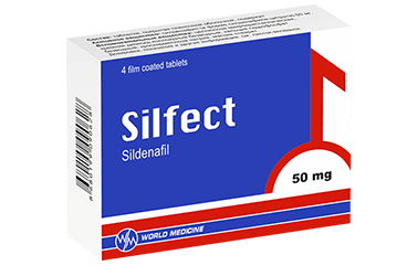 SILFECT 50 mg 4 film tablet kutu görseli