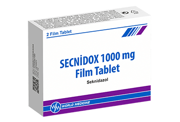 SECNIDOX 500 mg 4 film tablet kutu görseli