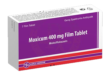 MOXICUM 400 mg 7 film tablet kutu görseli