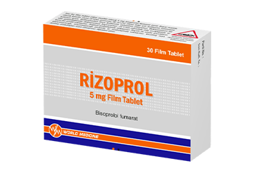 RIZOPROL 5 mg 30 film tablet kutu görseli