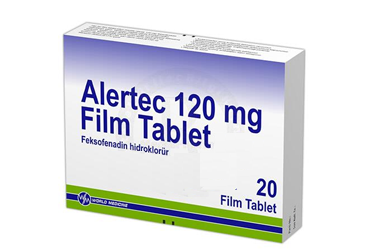 ALERTEC 120 mg 20 film tablet { World Medicine } kutu görseli