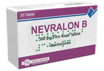 NEVRALON B 300 mg film kaplı tablet (30 tablet) kutu görseli