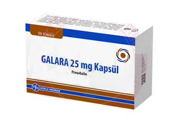 GALARA 25 mg 56 kapsül kutu görseli