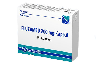 FLUZAMED 200 mg 7 kapsül kutu görseli