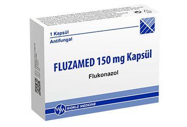 FLUZAMED 150 mg 12 kapsül kutu görseli