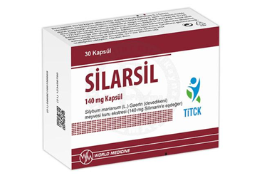 SILARSIL 140 mg 60 kapsül kutu görseli