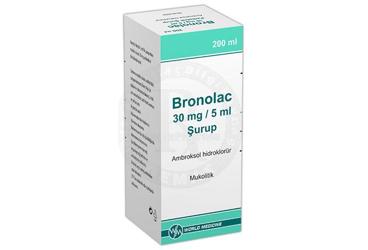 BRONOLAC 30 mg/5 ml şurup (200ML) kutu görseli