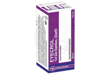 EYECROL % 4 göz damlası 10 ml kutu görseli