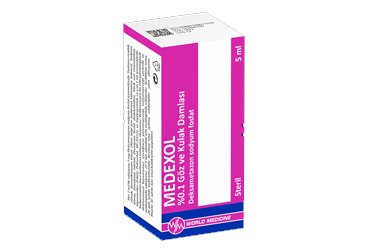 MEDEXOL %0.1 göz ve kulak damlası(1 mg/ML. 5ML) kutu görseli