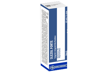 SLEZOL FORTE 1mg/ml + 3 mg/ml göz damlası (1 şişe 15 ml) kutu görseli