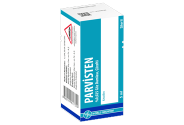 PARVISTEN %0,025 göz damlası, çözelti kutu görseli