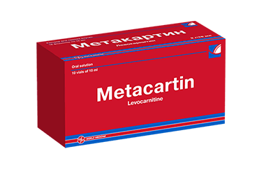 METACARTIN 1G/10ml oral çözelti içeren 10 flakon kutu görseli