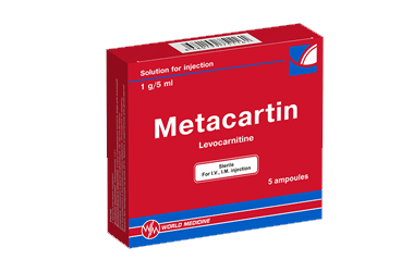 METACARTIN 1G/5 ml IM/IV enjeksiyonluk çözelti içeren 10 ampül kutu görseli