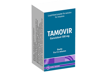 TAMOVIR 500 mg IV infüzyon için liyofilize toz içeren flakon (1 flakon) kutu görseli