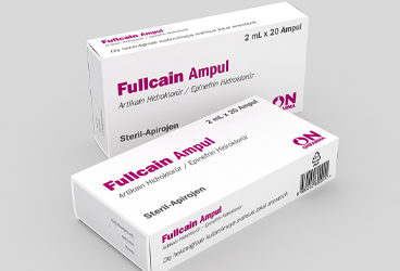 FULLCAIN ampül 2ml 100ampül kutu görseli