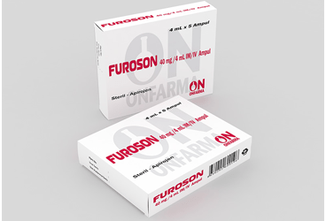 FUROSON 40 mg/4 ml I.M./I.V. 5 ampül kutu görseli