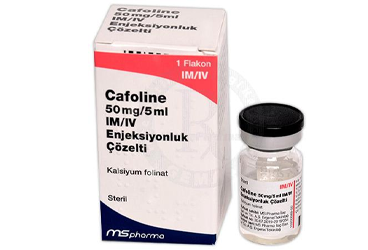 CAFOLINE 50 mg/5 ml I.M./I.V. enjeksiyonluk çözelti (1 flakon) kutu görseli