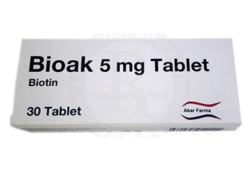 BIOAK 5 mg 60 tablet kutu görseli