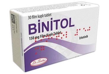 BINITOL 150 mg film kaplı tablet (30 tablet) kutu görseli