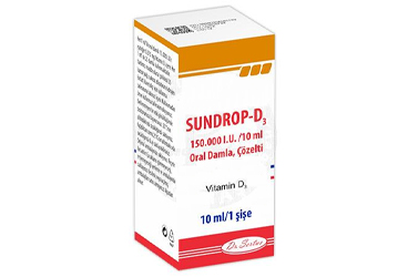 SUNDROP-D3 150.000 IU/10 ml oral damla, çözelti kutu görseli