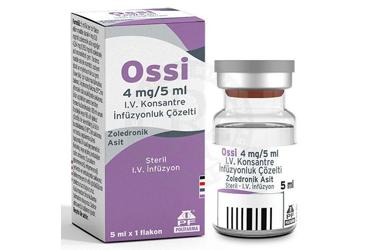 OSSI 4 mg/5 ml infüzyon için konsantre çözelti kutu görseli