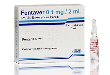 FENTAVER 0.1 mg/2 ml IV/IM enjeksiyonluk çözelti (10 ampül) kutu görseli