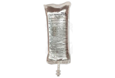 MULTIFLEX MAGNEZYUM SULFAT 40 G / 1000 ml I.V. infüzyonluk çözelti (1000 ml setsiz) kutu görseli
