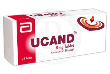 UCAND 8 mg 28 tablet { Nobel Sağlık } kutu görseli