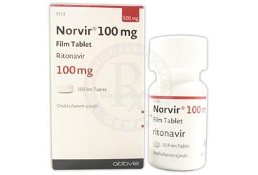 NORVIR 100 mg 30 film tablet kutu görseli