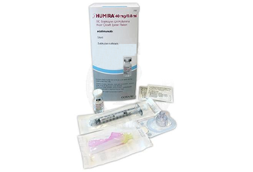 HUMIRA 40 mg/0.8 ml S.C. enjeksiyon için kullanıma hazır çözelti içeren 2 flakon kutu görseli