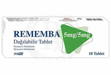 REMEMBA 5 MG-5 mg DAGILABILIR tablet (10 tablet) kutu görseli